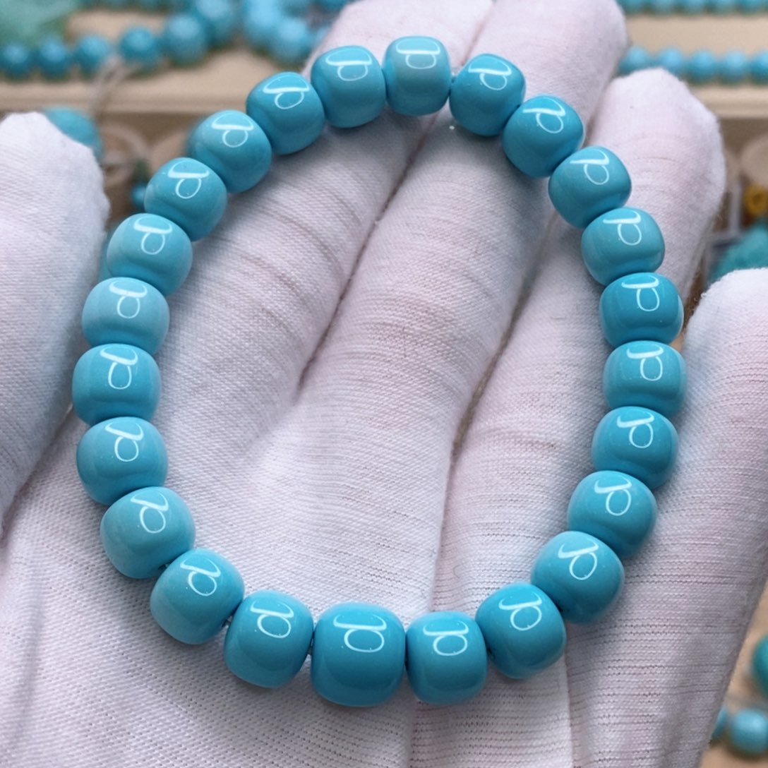 绿松石未镶嵌珠宝奇石9mm