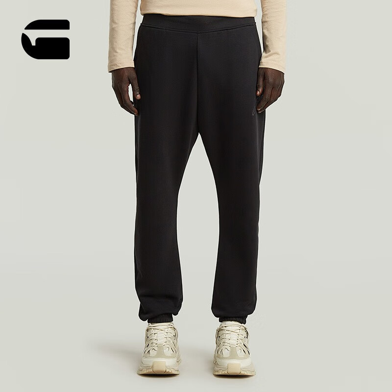 G-STAR RAW25年秋季新款Script弹力抽绳卫裤男士潮流运动百搭有型