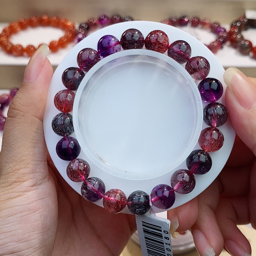 手链水晶未镶嵌黑加仑9