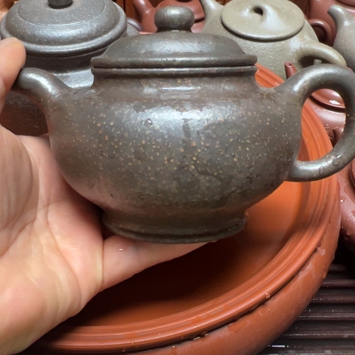 紫砂茶壶宜兴原矿桃花