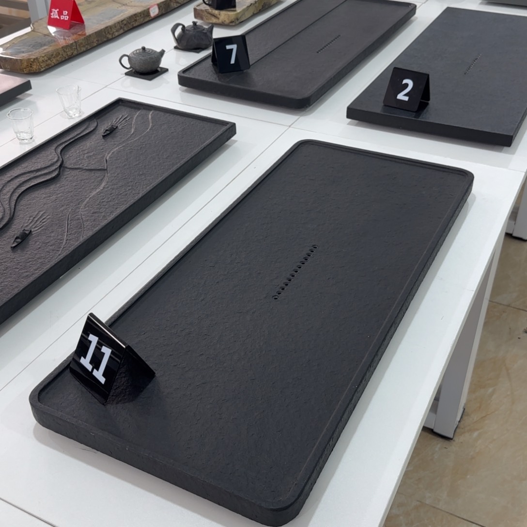 严*杰乌金石名方圆角火烧面10050开2037孔位