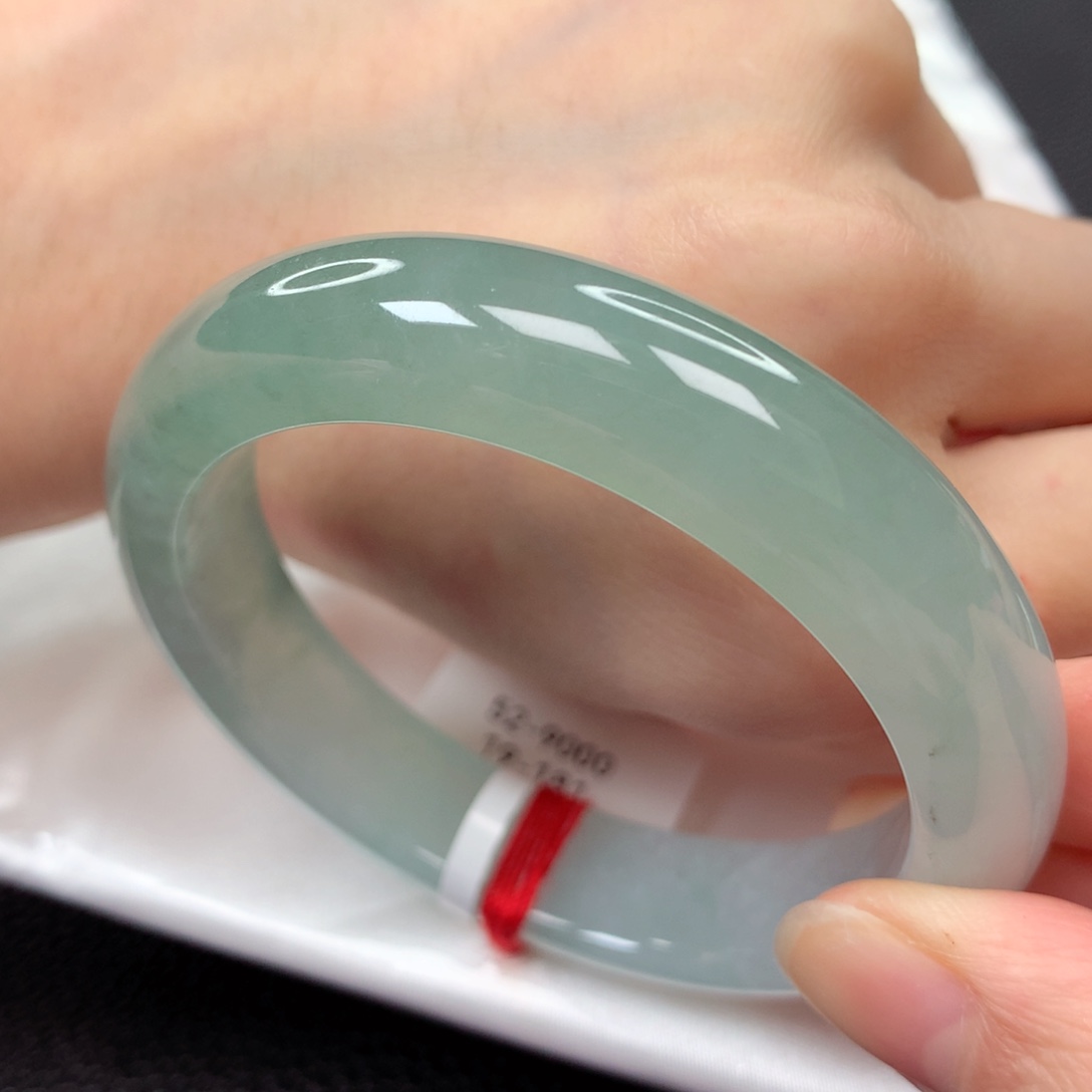 【闪购商品】翡翠手镯未镶嵌49号正圈19181-52