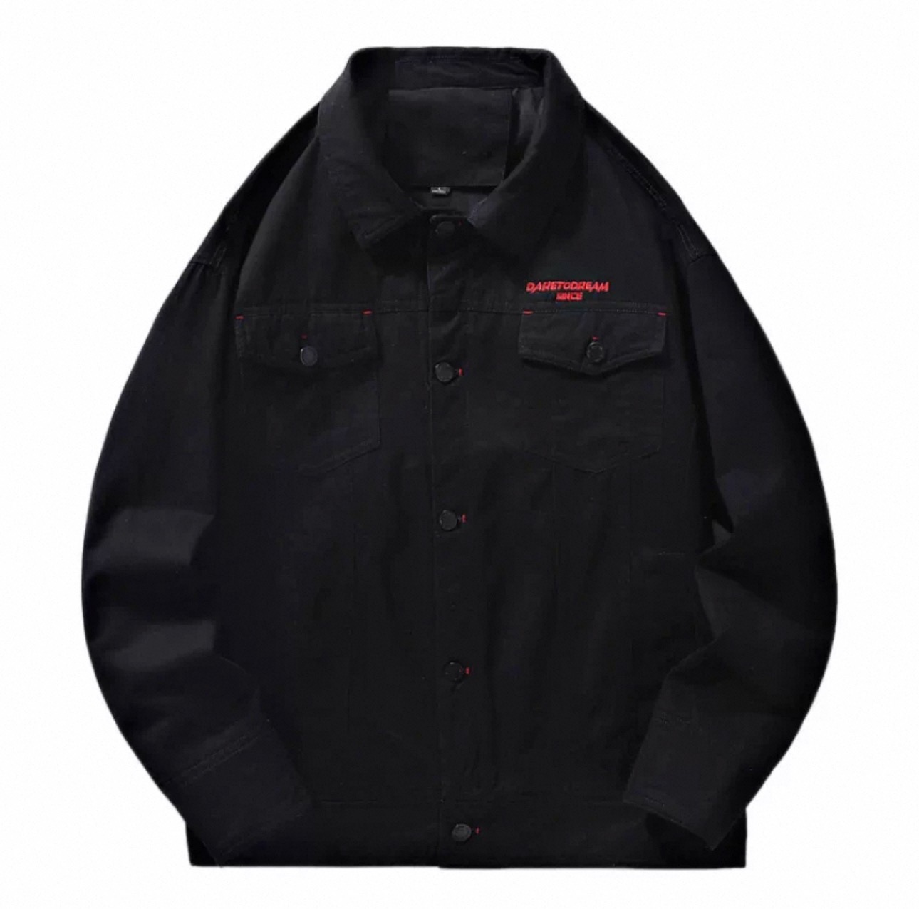 SINCE男士刺绣纯棉时尚休闲高货工装版夹克5807