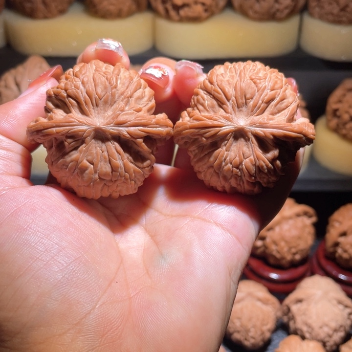 吊坠文玩核桃45全品磨盘