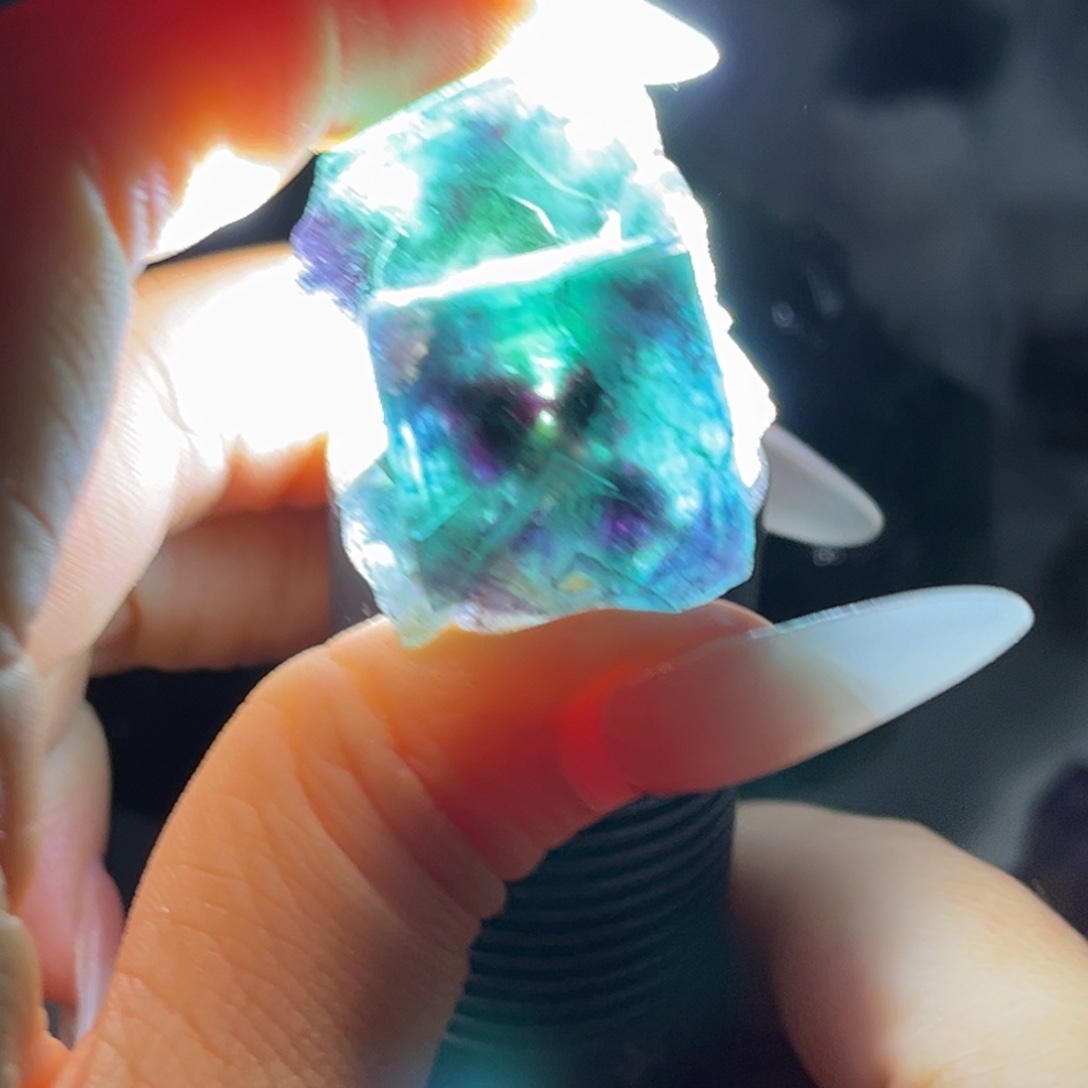 石材纳米比亚蝴蝶萤石