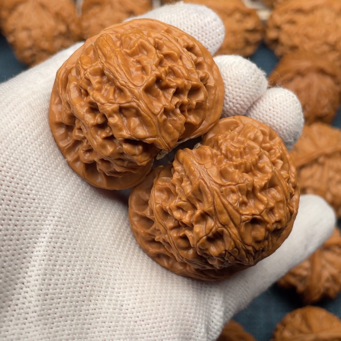 把件文玩核桃44全品肉宫灯