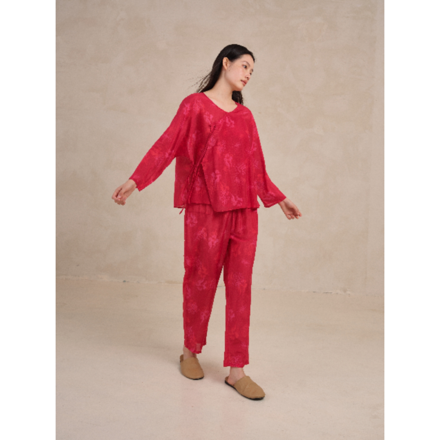 宽画连年有余系列家居服90286