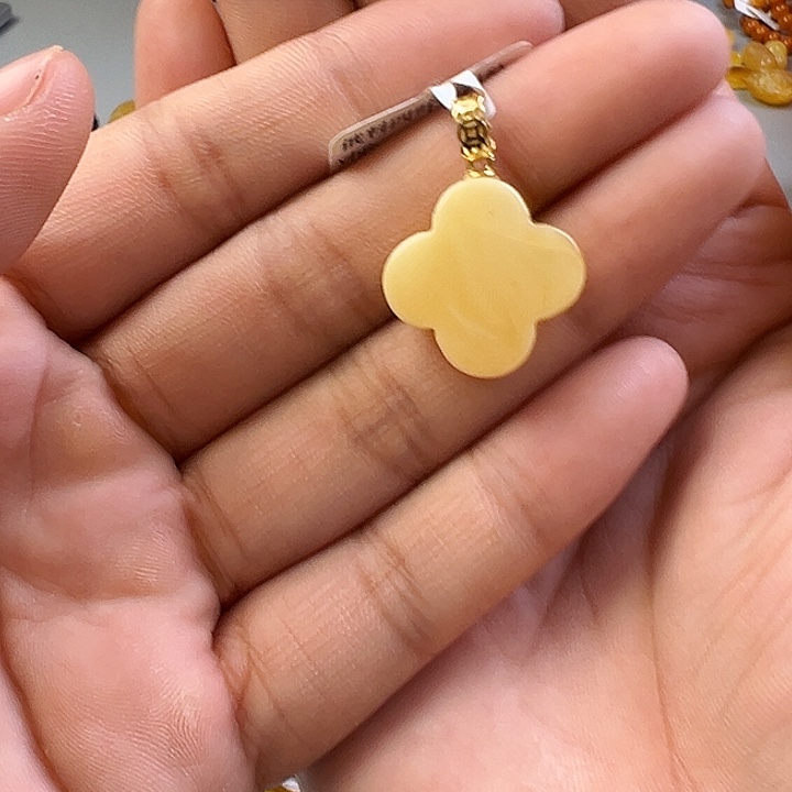 蜜蜡颈饰未镶嵌蜜蜡