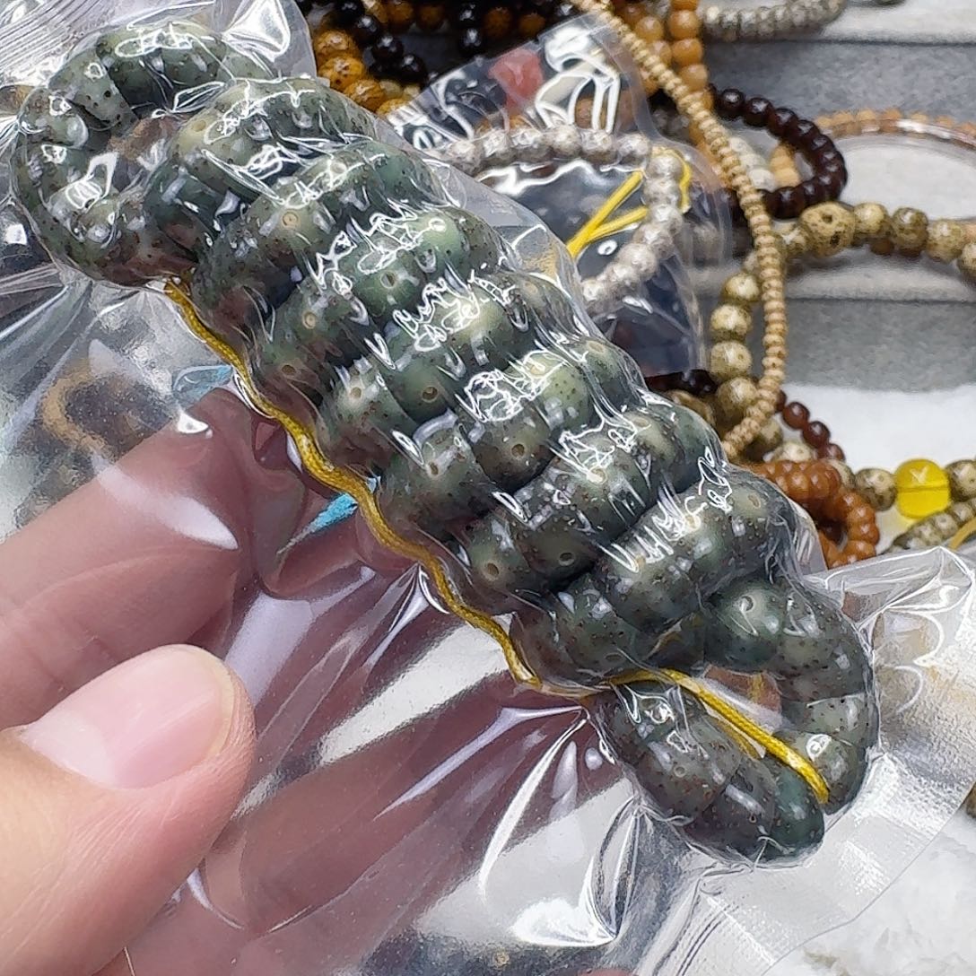 星月菩提手串29高端绿星月菩提大肠9-108