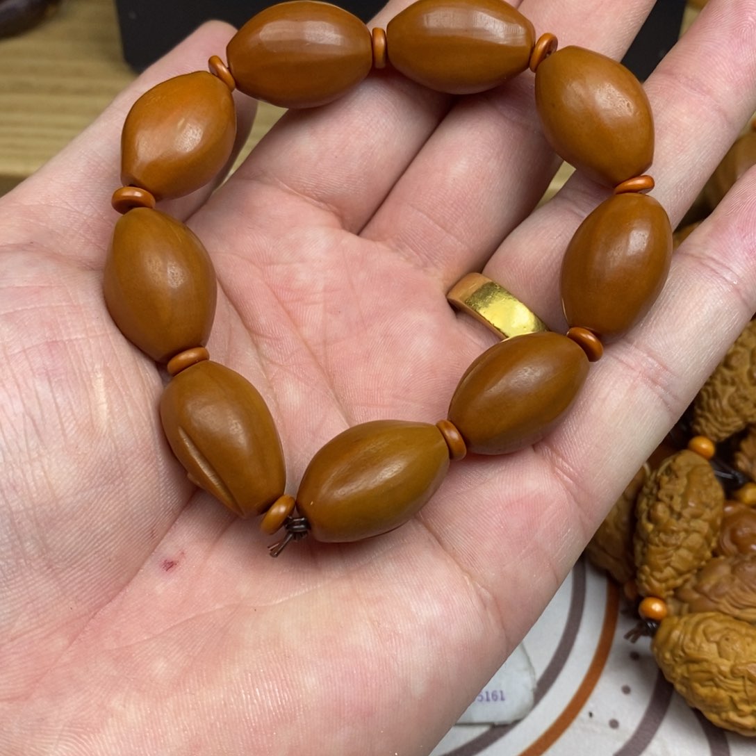 橄榄核手串/手链橄榄核橄榄核雕刻强