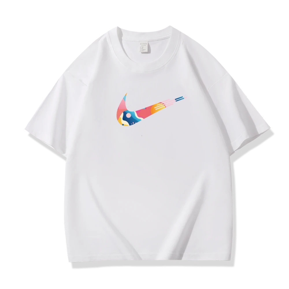 【一折粉丝福利】夏季男女同款百搭时尚潮牌短袖T恤8