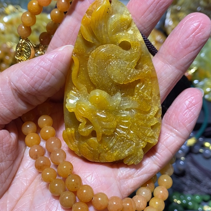 岫玉岫玉吊坠未镶嵌