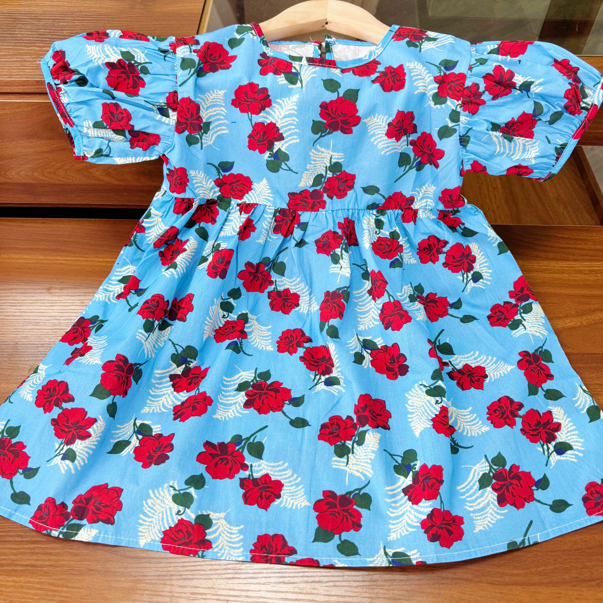 玫瑰裙2025春夏新款童装裙子