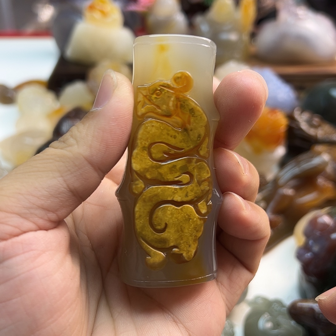 玛瑙/玉髓未镶嵌颈饰