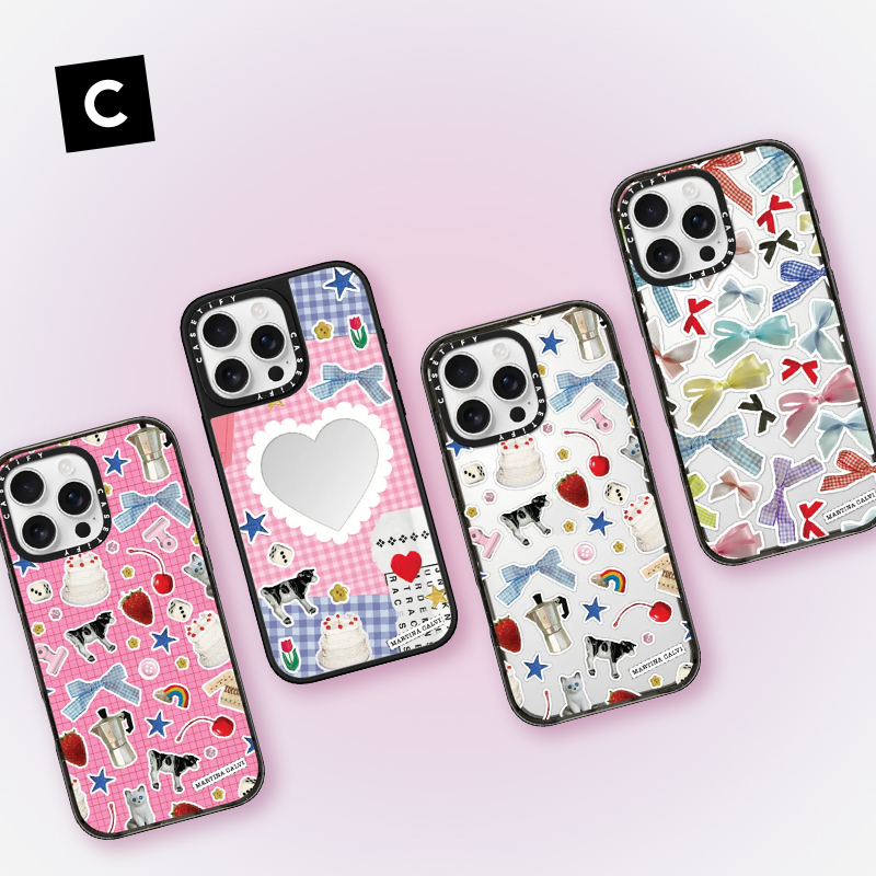 CASETiFY Martina Calvi 贴纸系列合集 适用iPhone16/15手机壳新