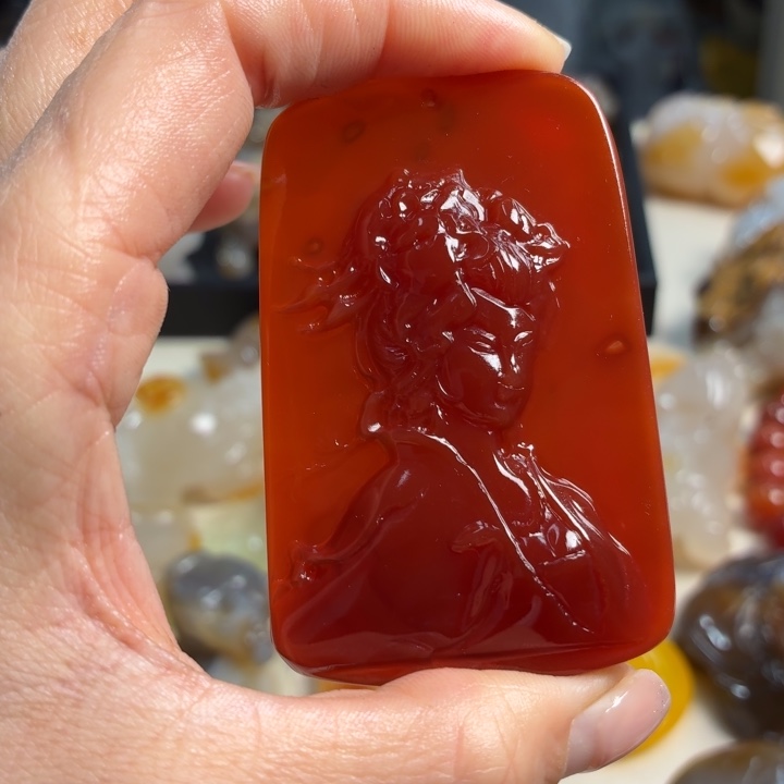 玛瑙/玉髓未镶嵌吊坠(不含链)