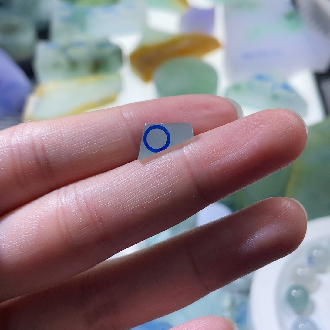 养***人定制翡翠未镶嵌切割面