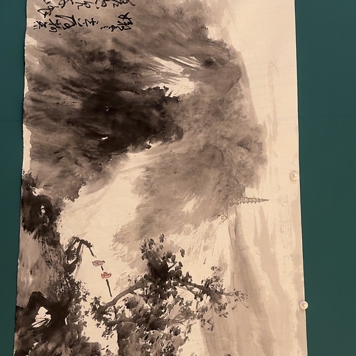 国画雷公老师作品画作
