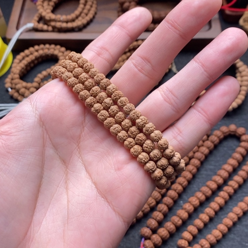 【闪购商品】手串金刚菩提丹***周佛手5+