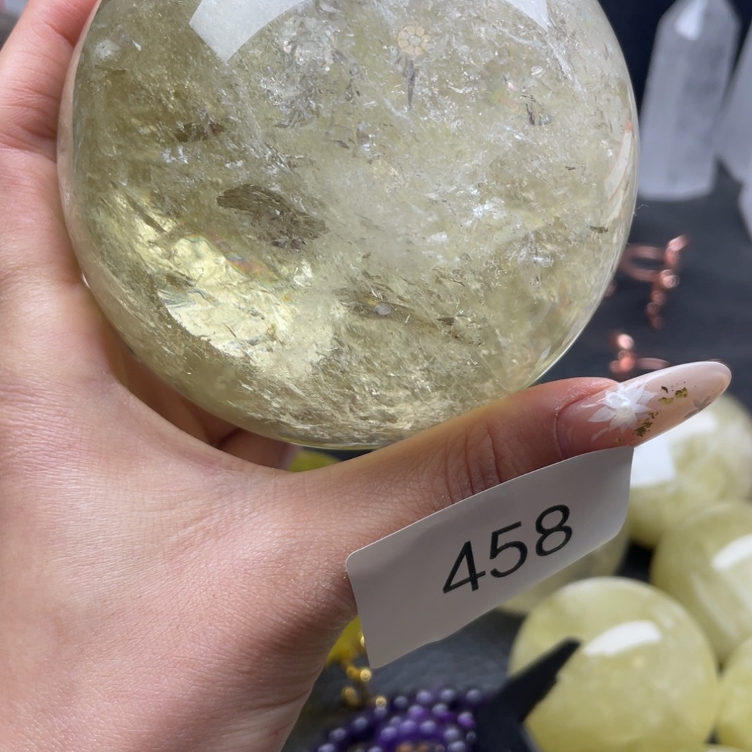 依***光摆件未镶嵌水晶458 9.9CM