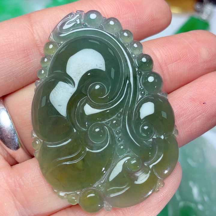 翡翠吊坠(不含链)未镶嵌