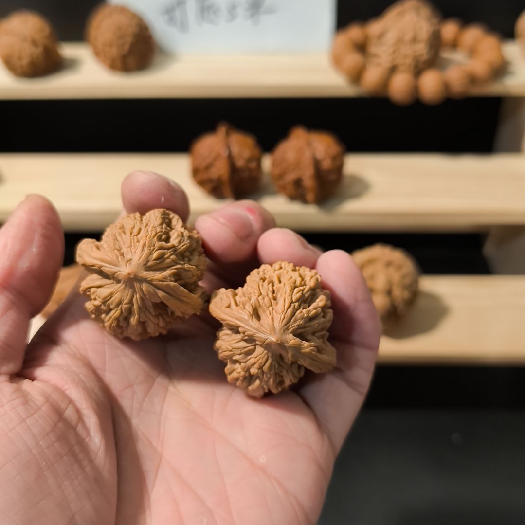 吊坠文玩核桃36虎头