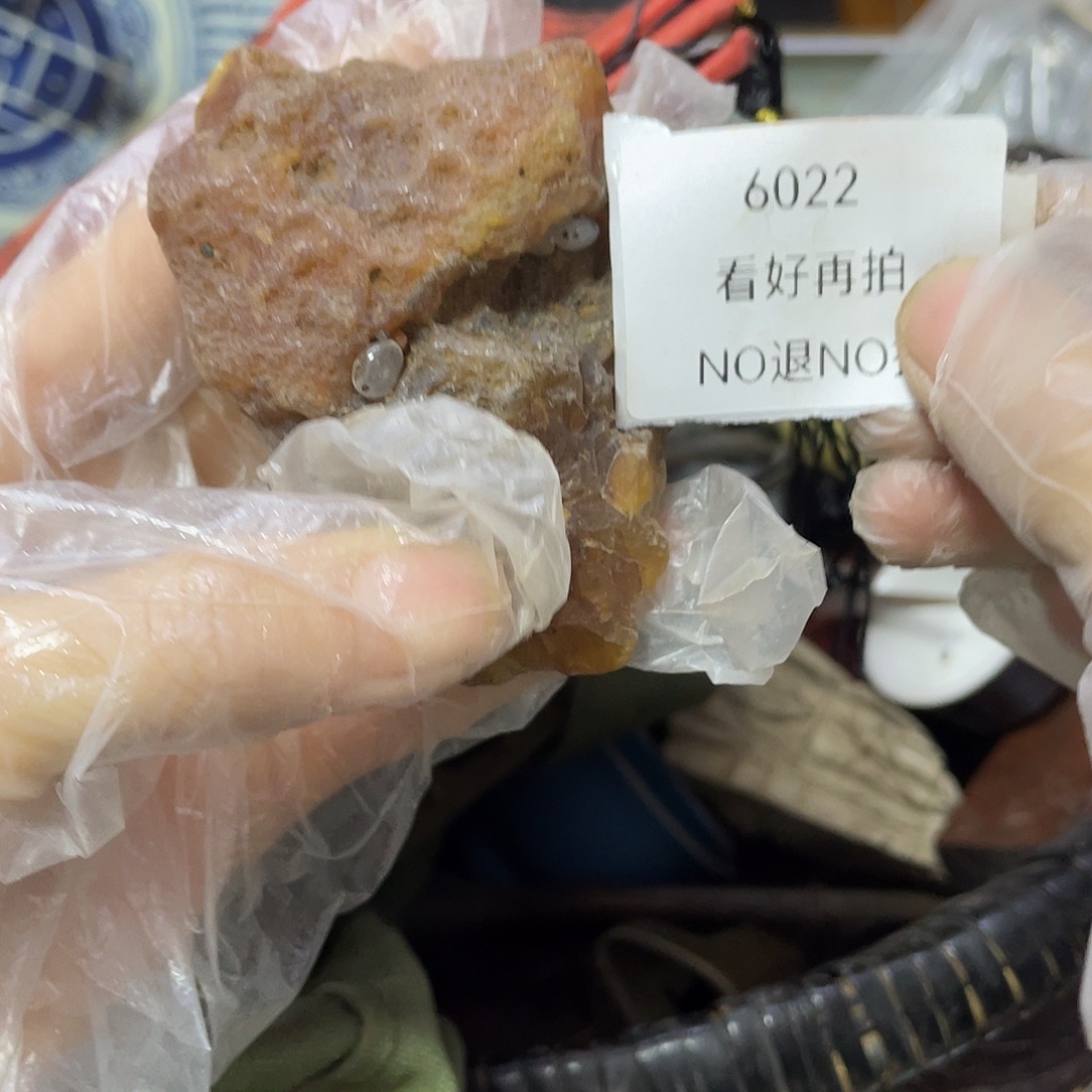 观***人瓷片6022号工艺品