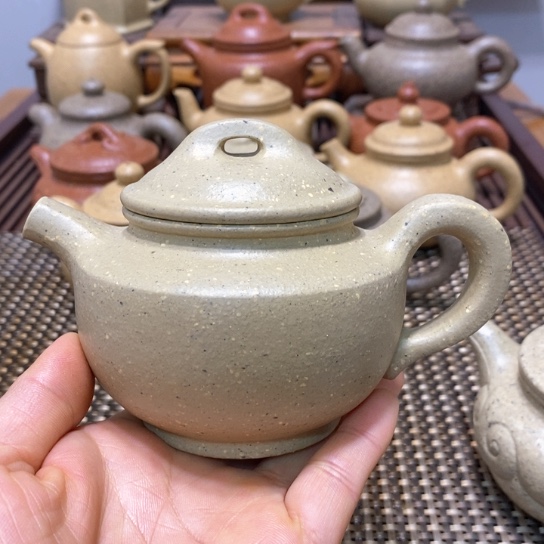 【闪购商品】紫砂茶壶黄龙山原矿紫砂本山绿