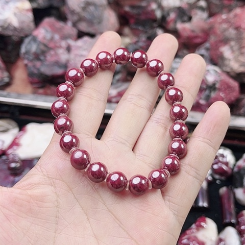 【闪购商品】天然辰砂天然原矿朱砂珠子