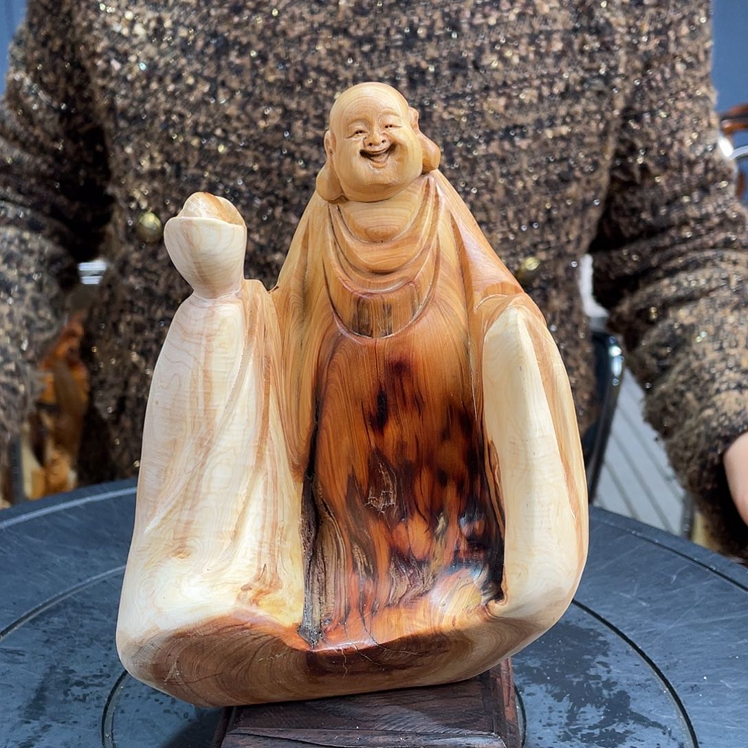 柏木（崖柏）随型艺术根雕