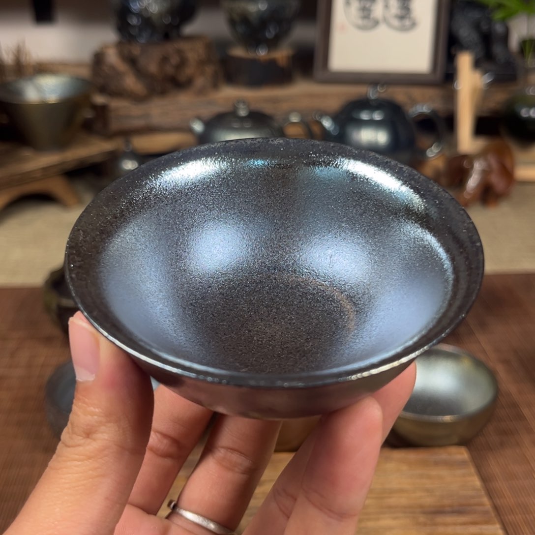 建水紫陶三木柴烧90cc左右