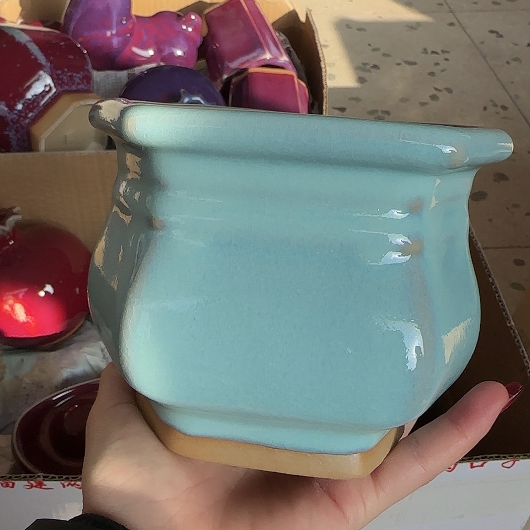 摆件陶郑家钧窑摆件