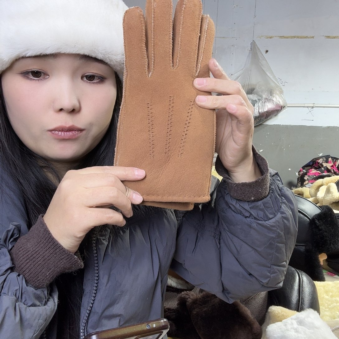 纯棉栗色男款整皮