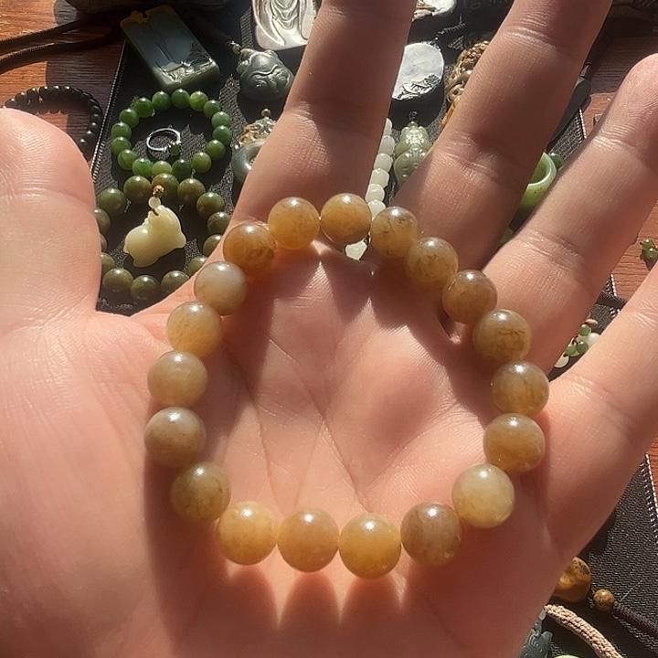 和田玉（糖玉）未镶嵌手串