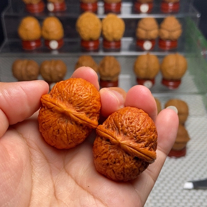 文玩核桃把件紫金锤12