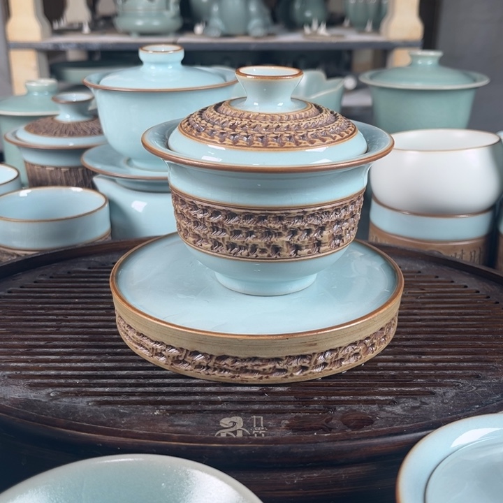 纯原矿汝瓷玛瑙入釉