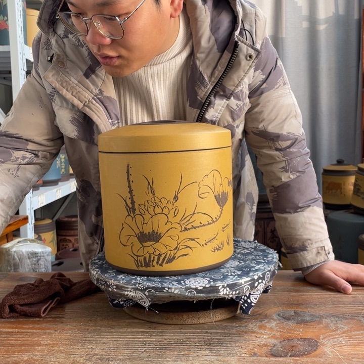 紫砂茶叶罐茶叶罐
