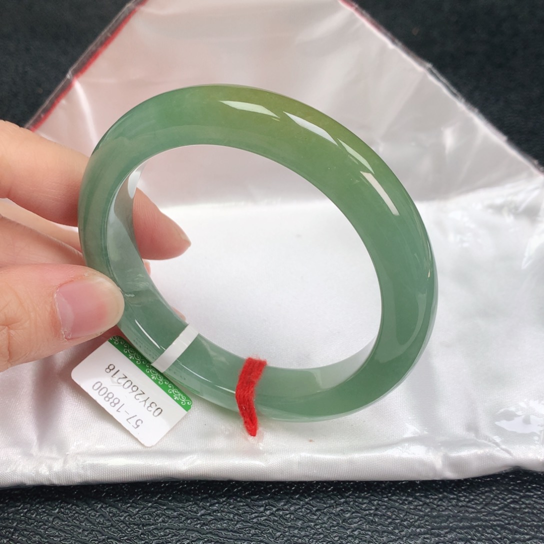 翡翠手镯未镶嵌57➕