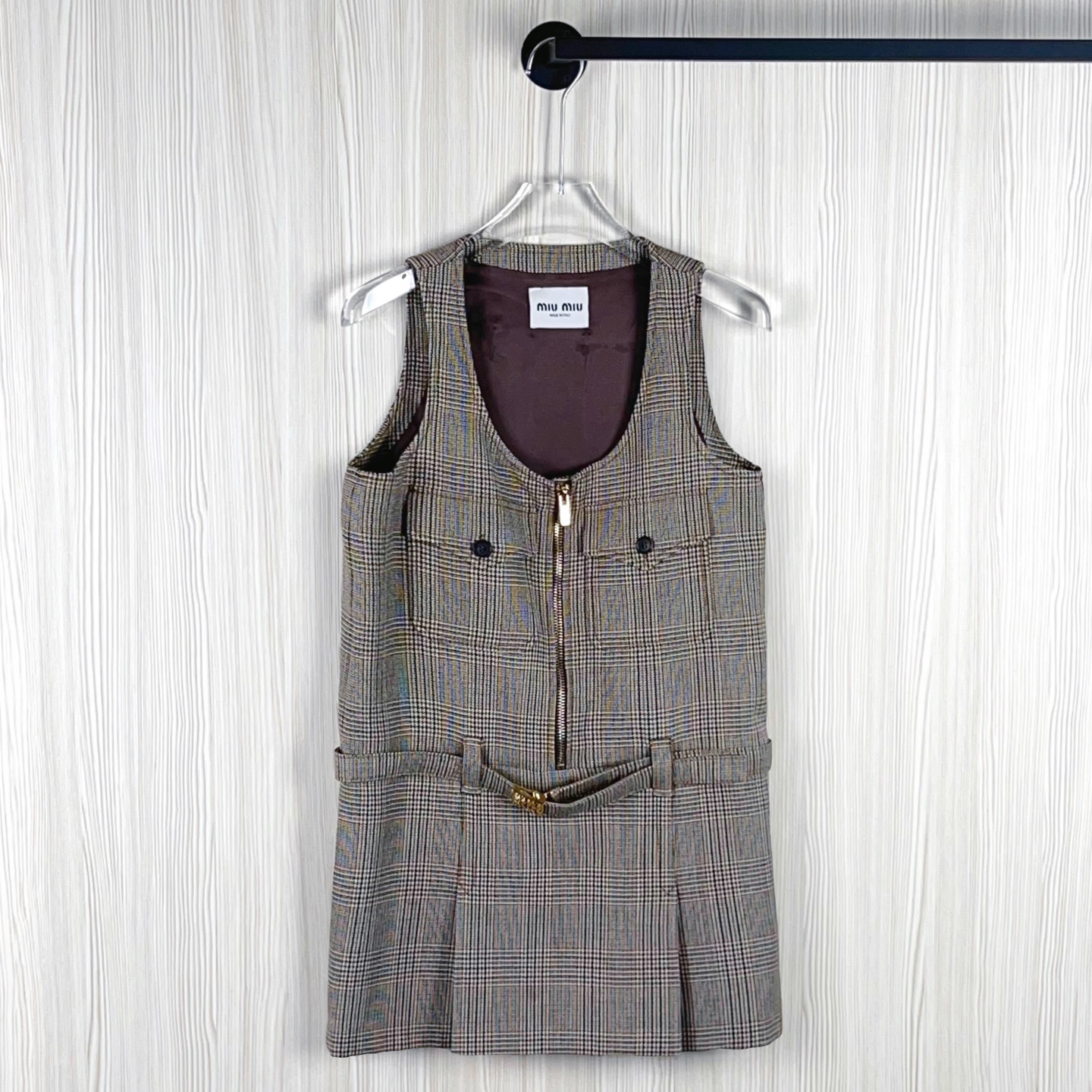 99新 MIU MIU/缪缪 连衣裙 尺码38成色看直播GSS29572