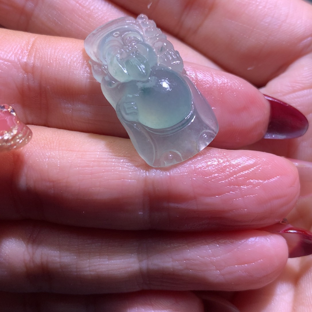 定制翡翠未镶嵌叶*毛货