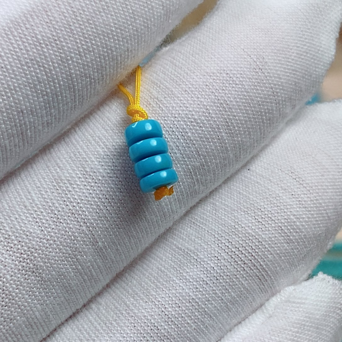 绿松石未镶嵌珠宝奇石4.6mm