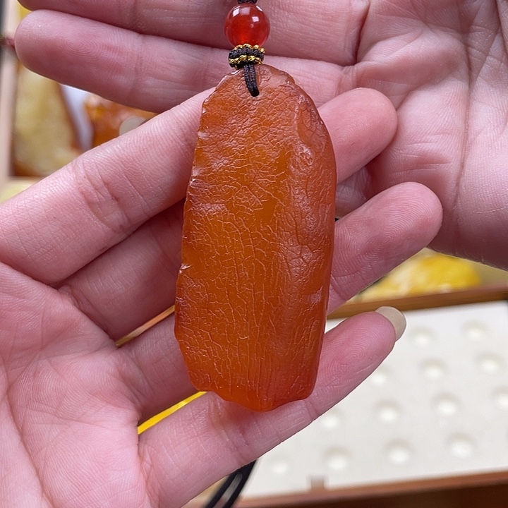 蜜蜡项链未镶嵌15.1克