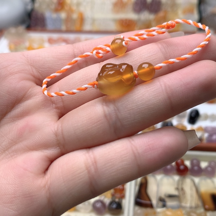 玛瑙/玉髓未镶嵌玛瑙手绳