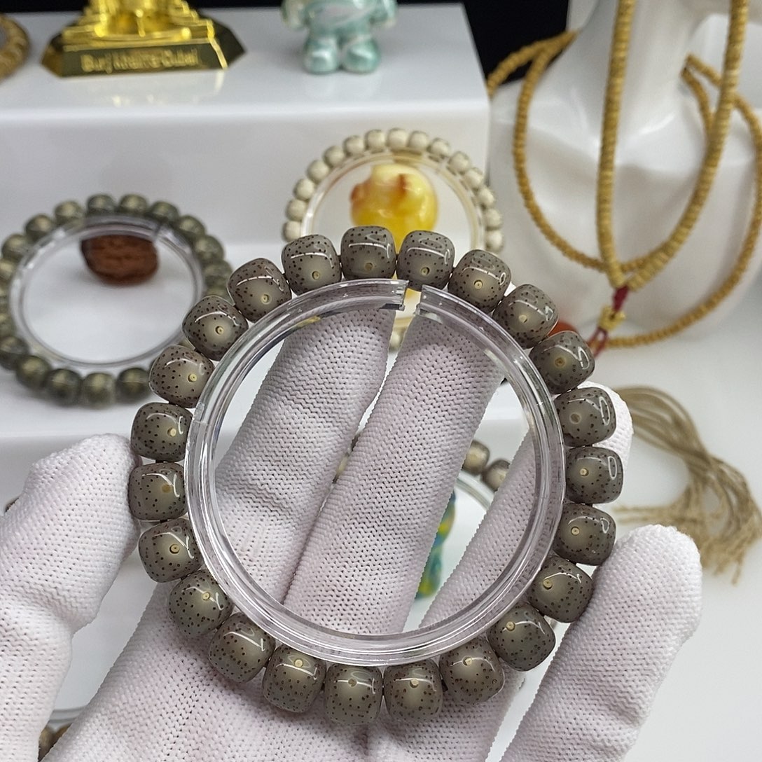 手串星月菩提卡10灰冰小细星m17