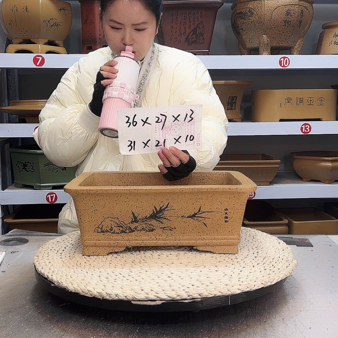 紫砂花盆紫砂花盆