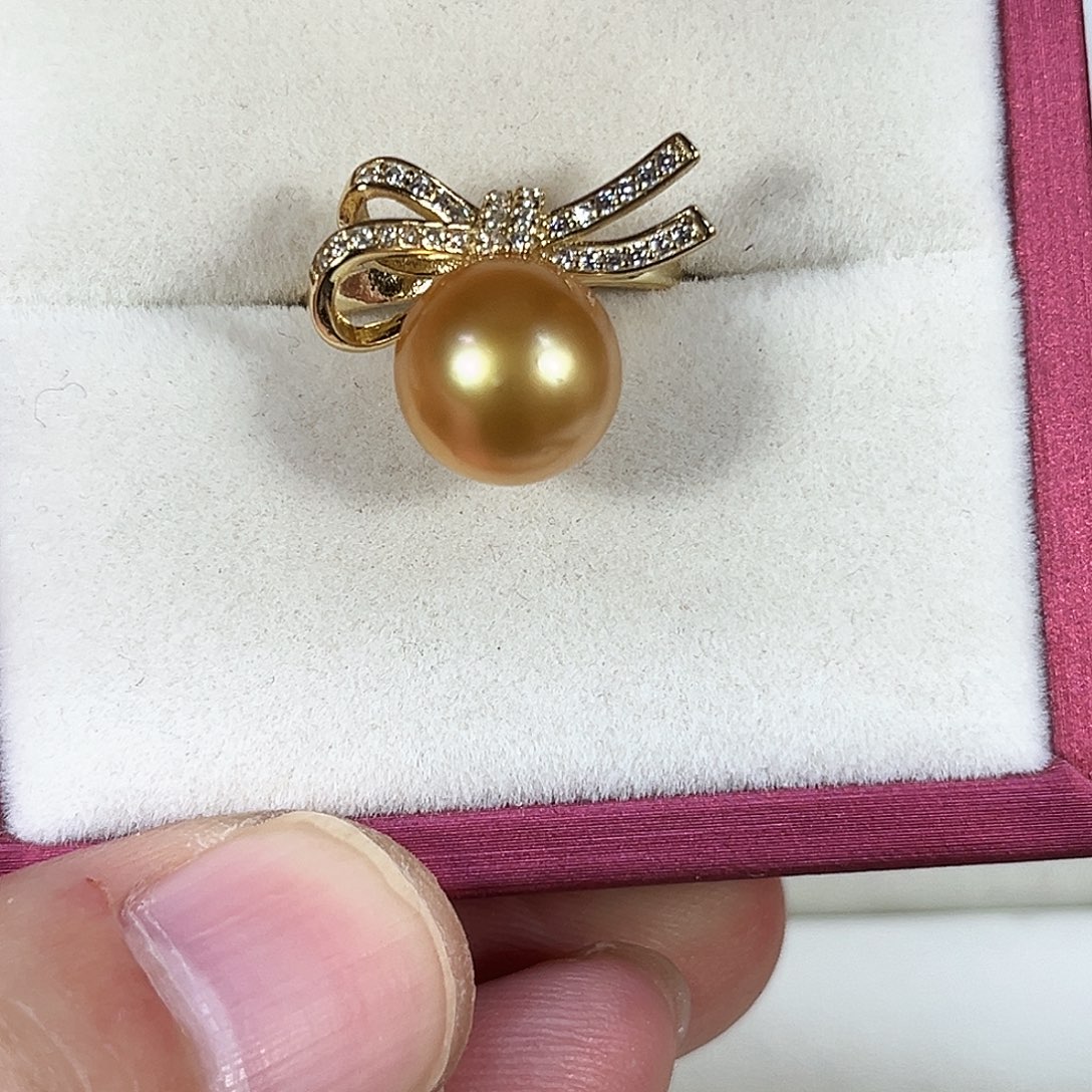 海水珍珠颈饰银S925镶嵌