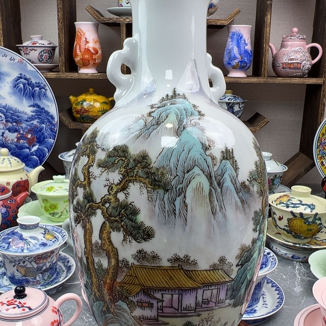 杯子陶景德镇陶瓷567老厂瓷33