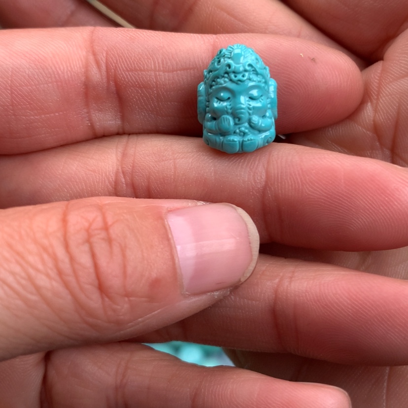 【闪购商品】绿松石象神未镶嵌