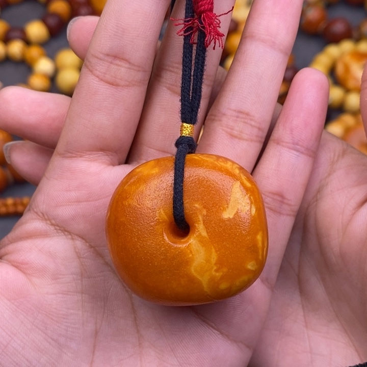 琥珀未镶嵌裸石蜜蜡L