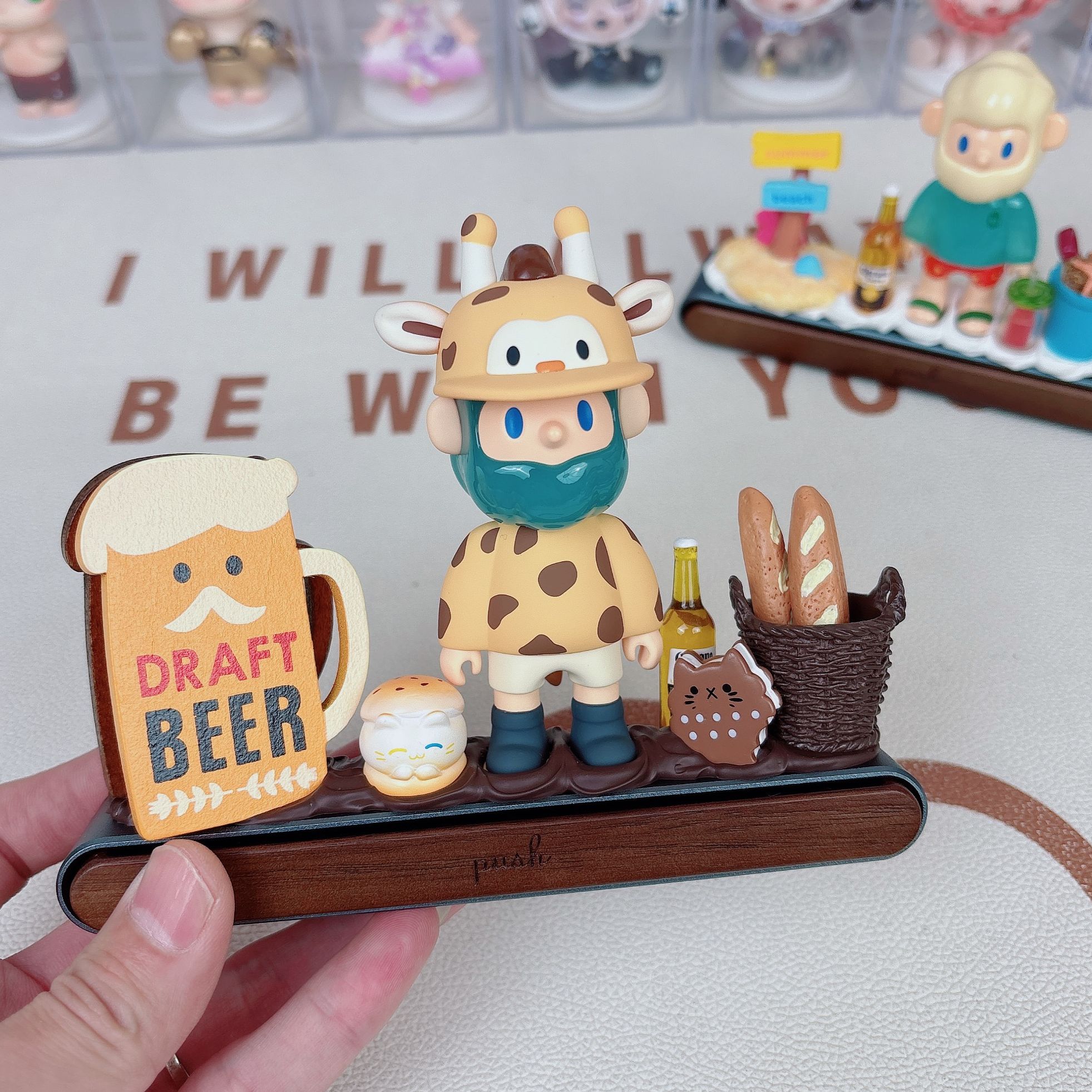 【挪车牌】正版BOB 奶油胶 DIY 豪华定制 车载 挪车牌 停车牌 礼物 
